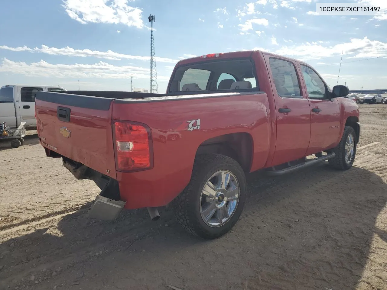 2012 Chevrolet Silverado K1500 Lt VIN: 1GCPKSE7XCF161497 Lot: 78401194