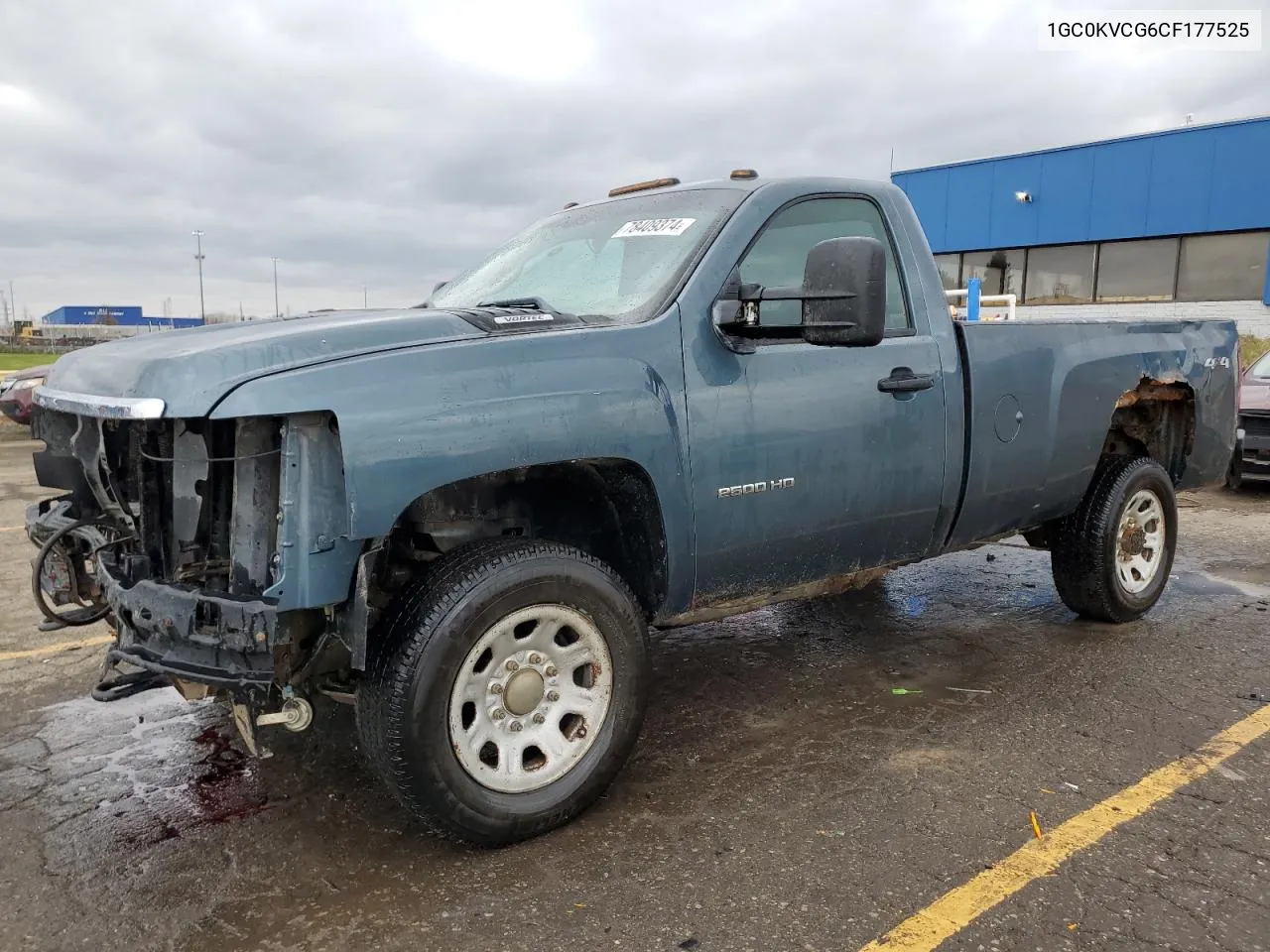 2012 Chevrolet Silverado K2500 Heavy Duty VIN: 1GC0KVCG6CF177525 Lot: 78409374