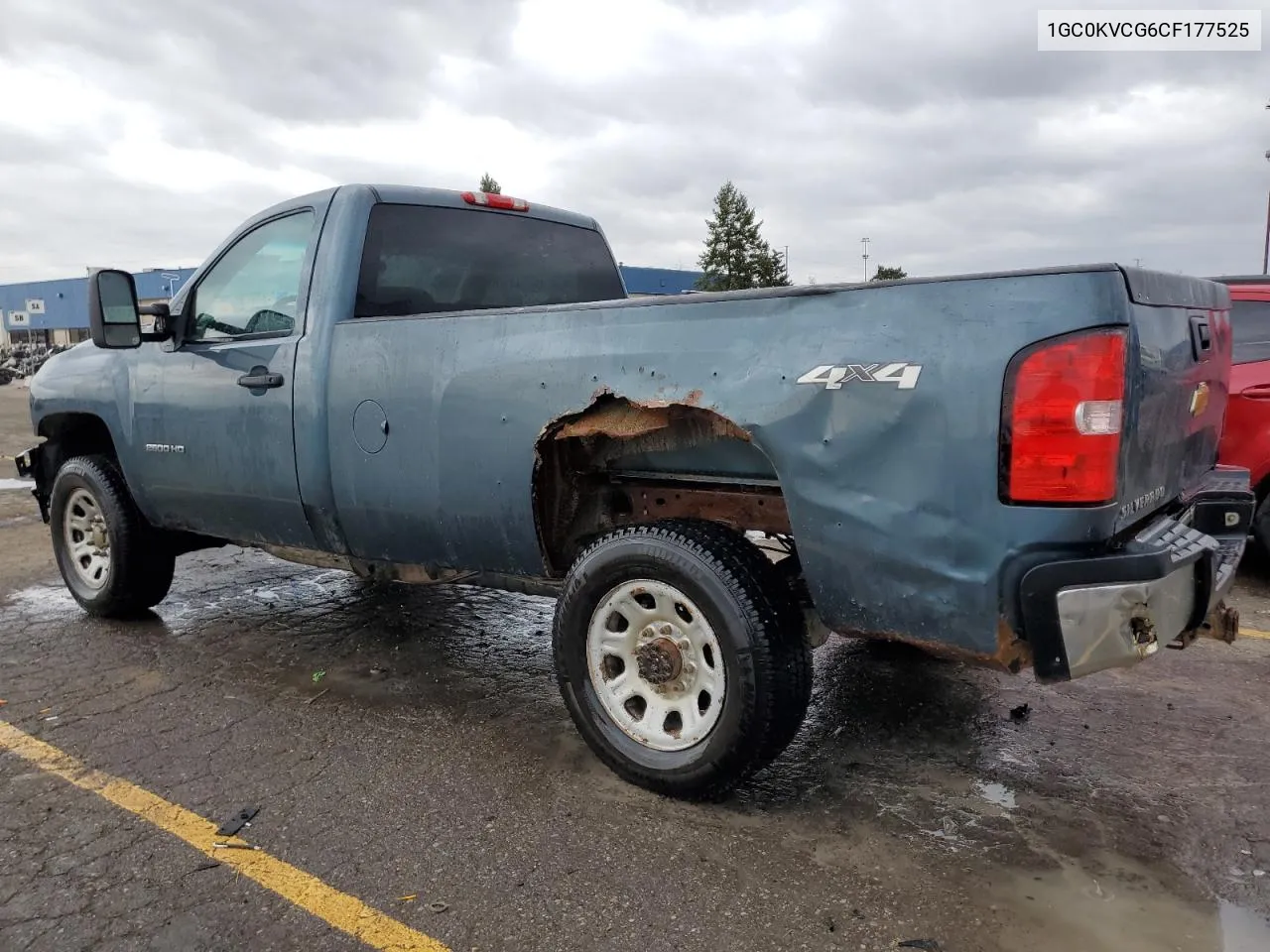 2012 Chevrolet Silverado K2500 Heavy Duty VIN: 1GC0KVCG6CF177525 Lot: 78409374