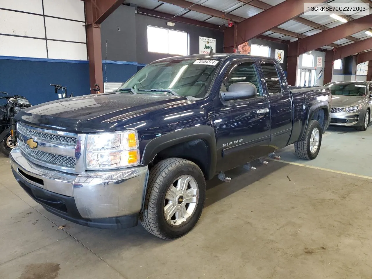 2012 Chevrolet Silverado K1500 Lt VIN: 1GCRKSE70CZ272003 Lot: 78454374