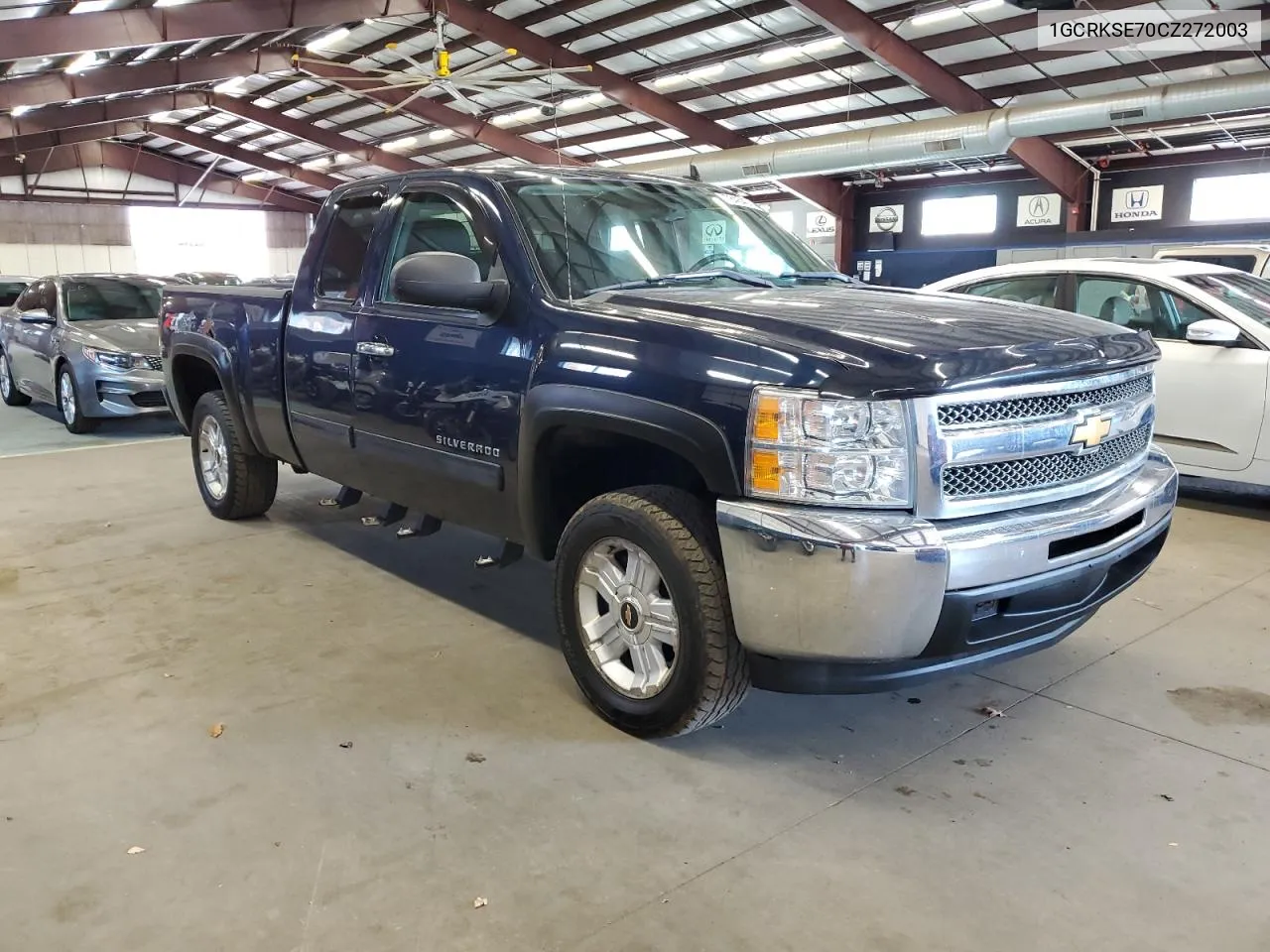 2012 Chevrolet Silverado K1500 Lt VIN: 1GCRKSE70CZ272003 Lot: 78454374