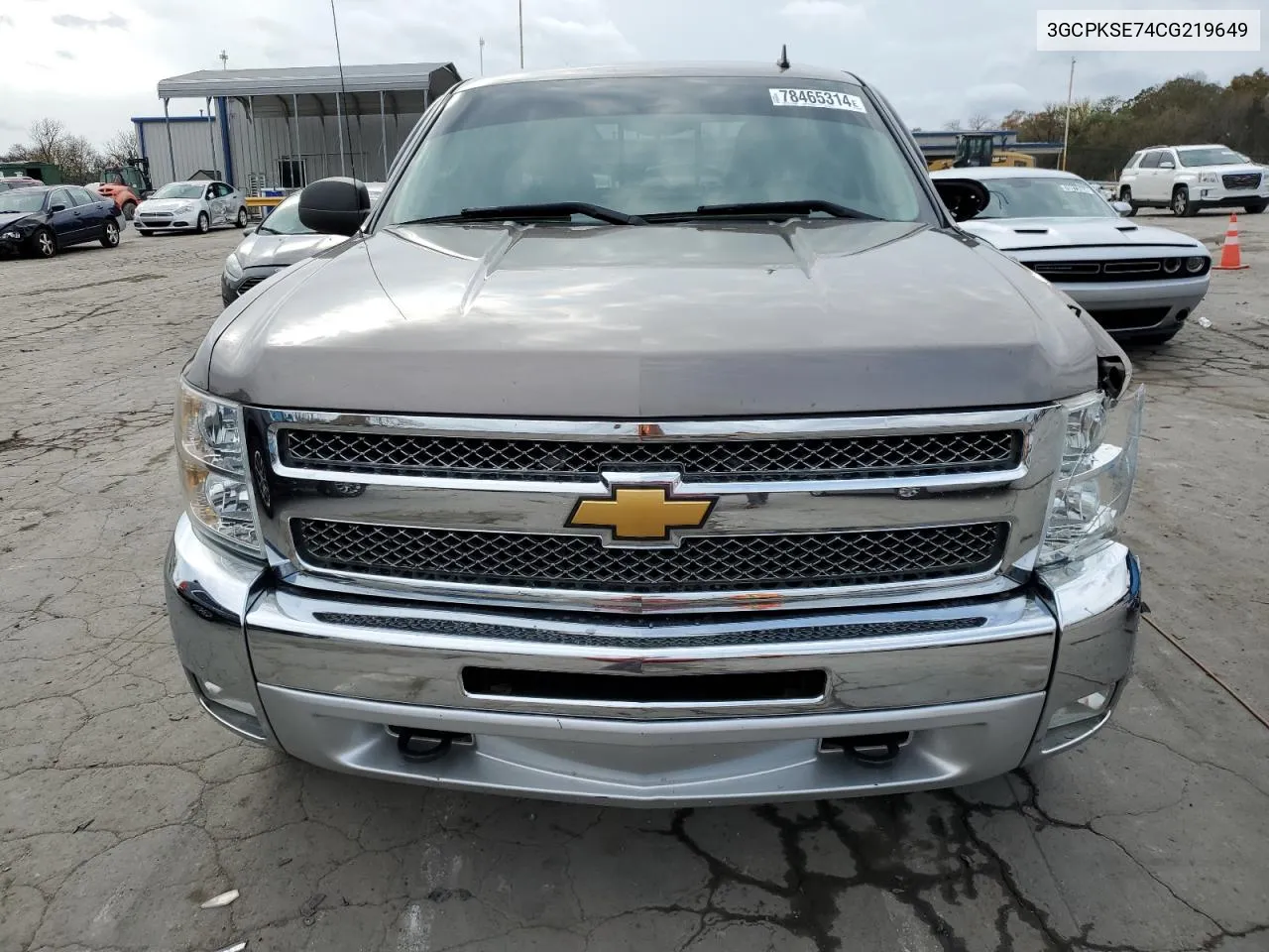 3GCPKSE74CG219649 2012 Chevrolet Silverado K1500 Lt