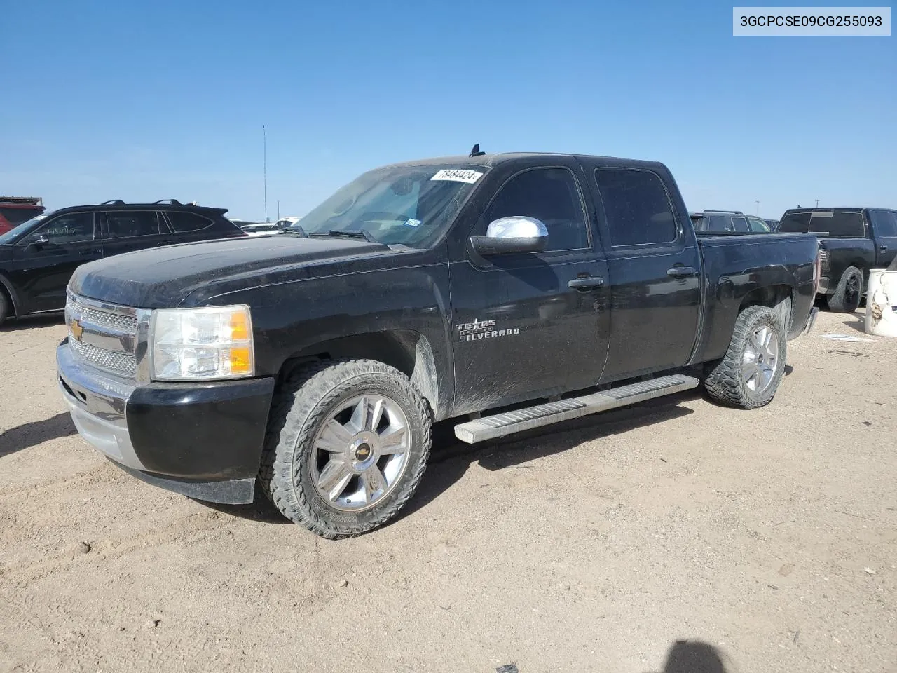 2012 Chevrolet Silverado C1500 Lt VIN: 3GCPCSE09CG255093 Lot: 78484424