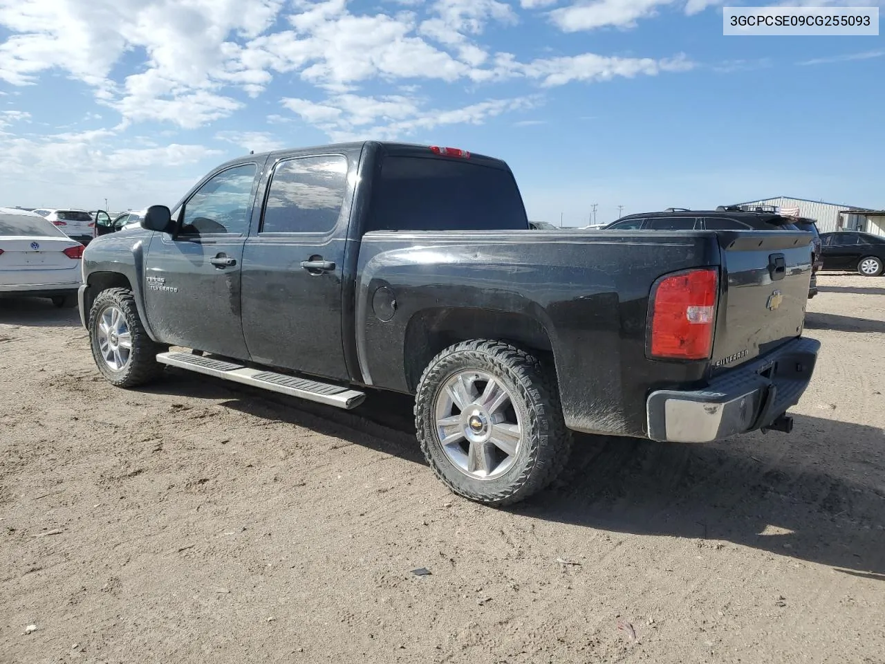 2012 Chevrolet Silverado C1500 Lt VIN: 3GCPCSE09CG255093 Lot: 78484424