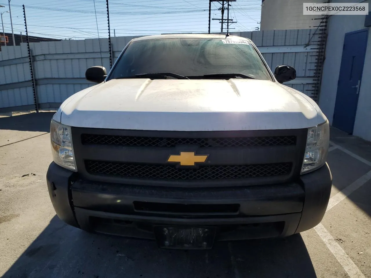 2012 Chevrolet Silverado C1500 VIN: 1GCNCPEX0CZ223568 Lot: 78760534