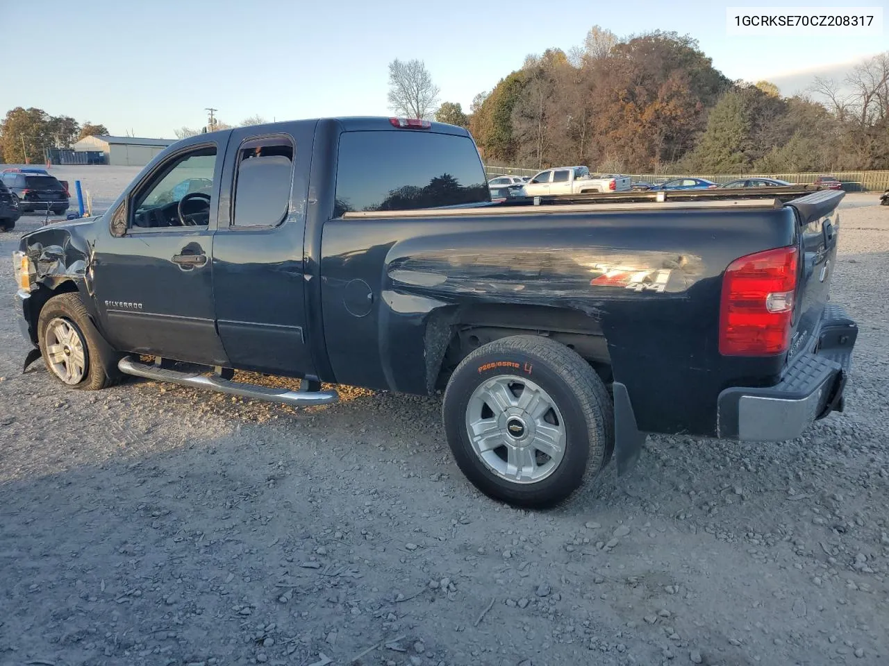 2012 Chevrolet Silverado K1500 Lt VIN: 1GCRKSE70CZ208317 Lot: 78824784