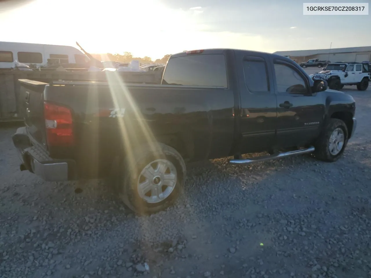 2012 Chevrolet Silverado K1500 Lt VIN: 1GCRKSE70CZ208317 Lot: 78824784