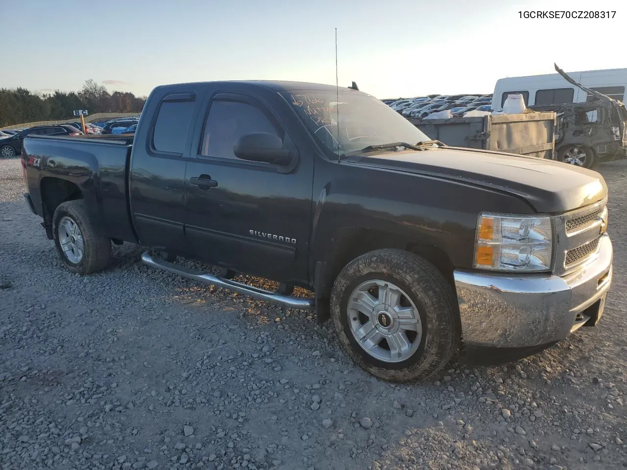 2012 Chevrolet Silverado K1500 Lt VIN: 1GCRKSE70CZ208317 Lot: 78824784