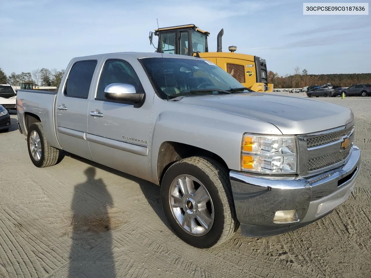 2012 Chevrolet Silverado C1500 Lt VIN: 3GCPCSE09CG187636 Lot: 78880354