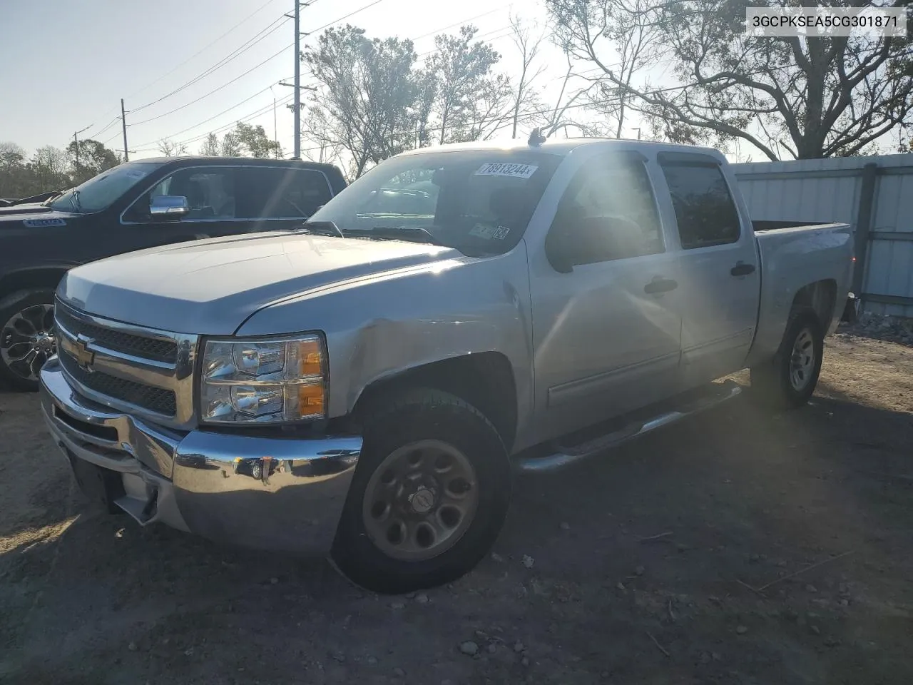 2012 Chevrolet Silverado K1500 Lt VIN: 3GCPKSEA5CG301871 Lot: 78913244