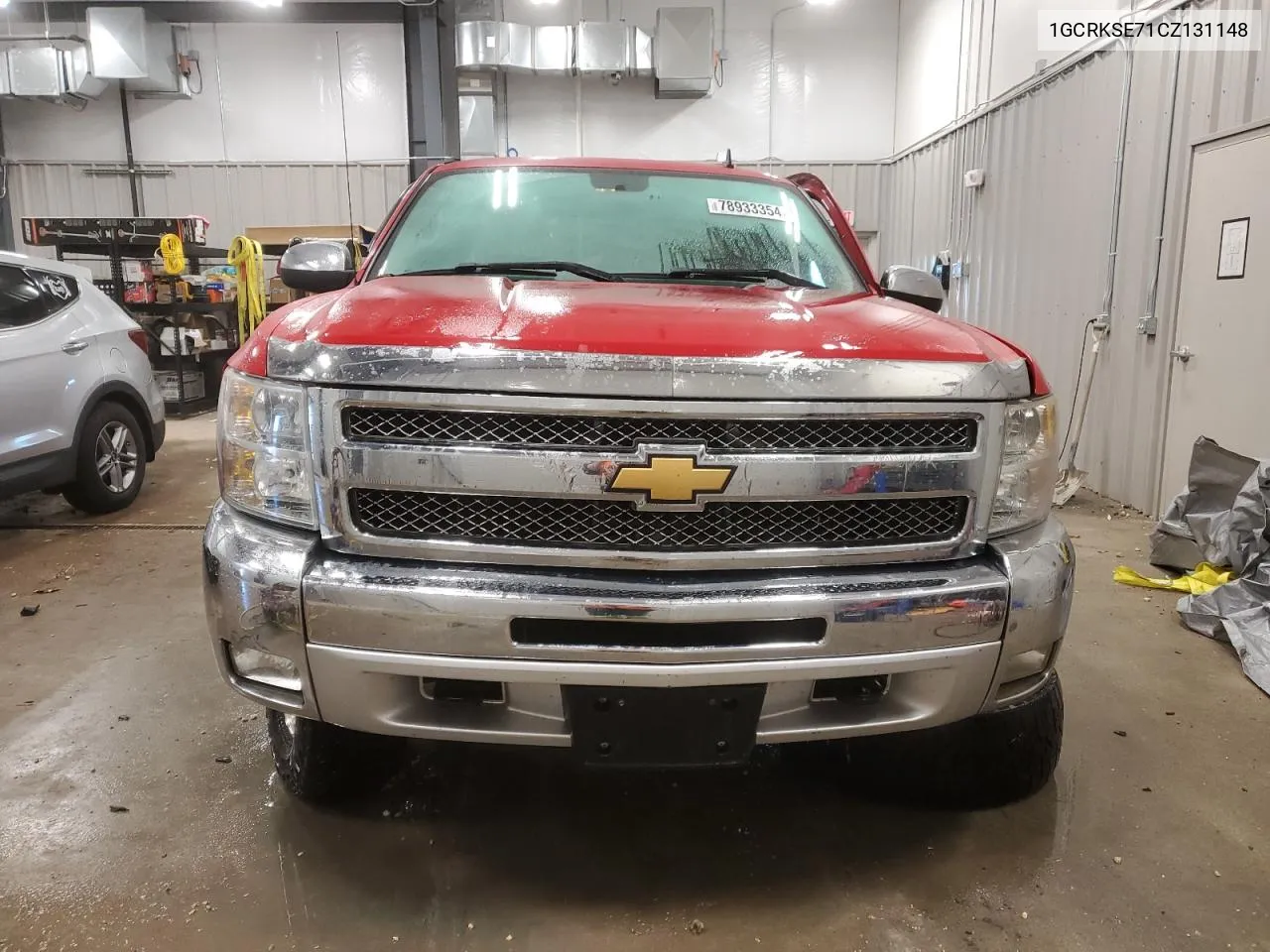 2012 Chevrolet Silverado K1500 Lt VIN: 1GCRKSE71CZ131148 Lot: 78933354