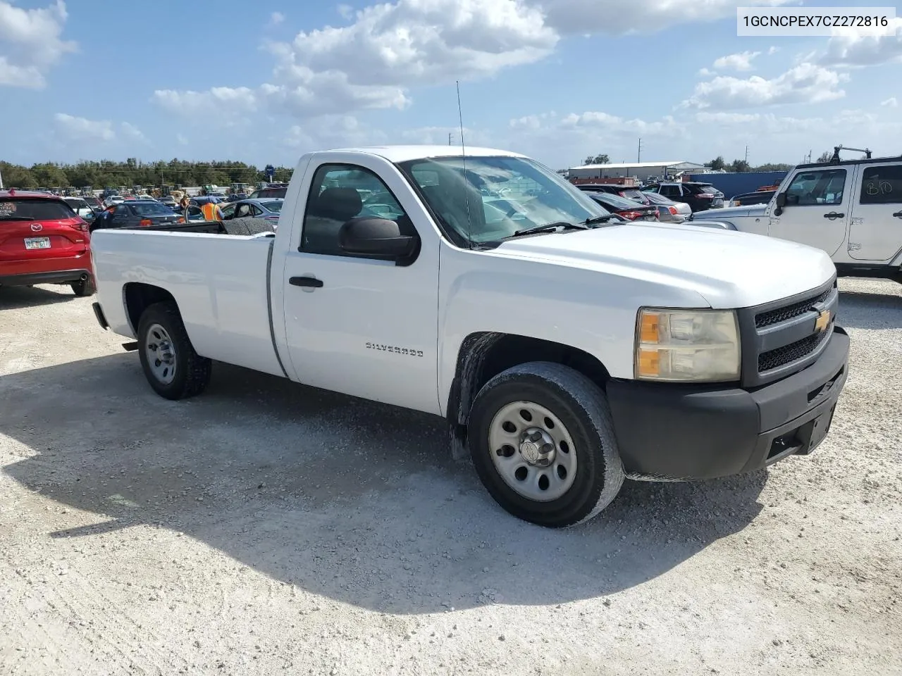 2012 Chevrolet Silverado C1500 VIN: 1GCNCPEX7CZ272816 Lot: 78957954