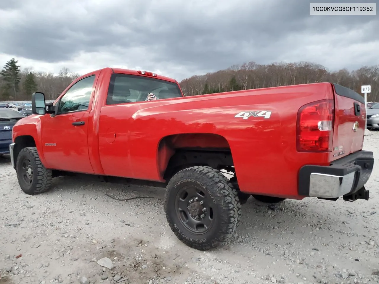 2012 Chevrolet Silverado K2500 Heavy Duty VIN: 1GC0KVCG8CF119352 Lot: 79059004