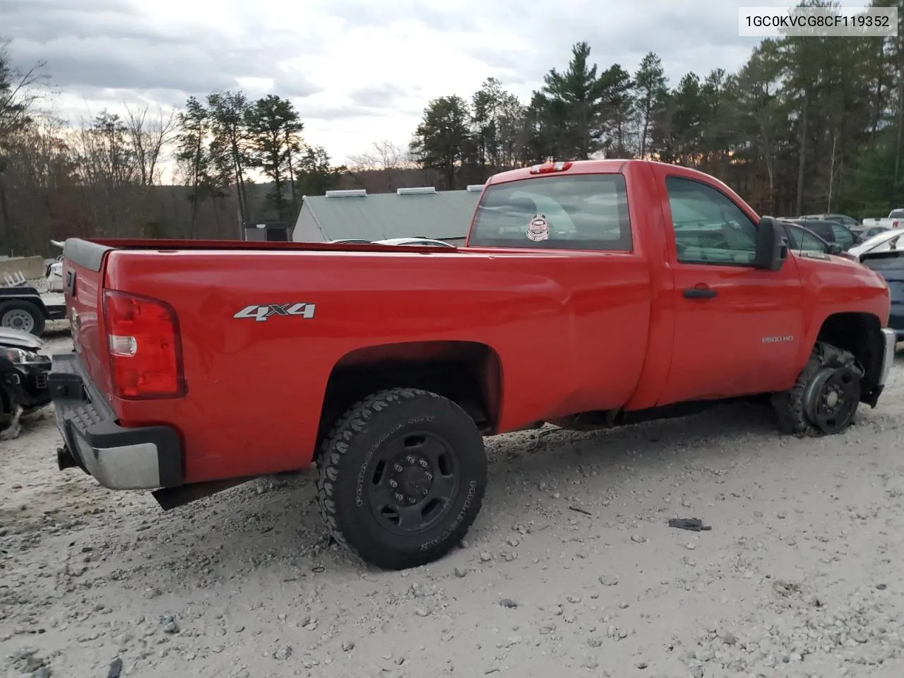 2012 Chevrolet Silverado K2500 Heavy Duty VIN: 1GC0KVCG8CF119352 Lot: 79059004