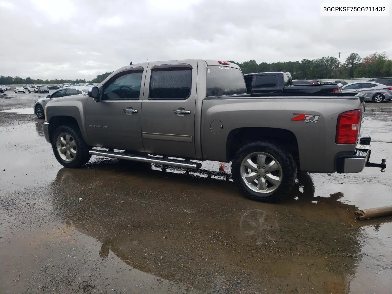 2012 Chevrolet Silverado K1500 Lt VIN: 3GCPKSE75CG211432 Lot: 79226044