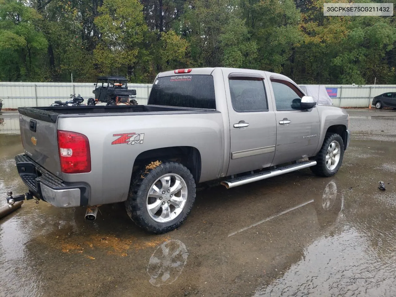 2012 Chevrolet Silverado K1500 Lt VIN: 3GCPKSE75CG211432 Lot: 79226044