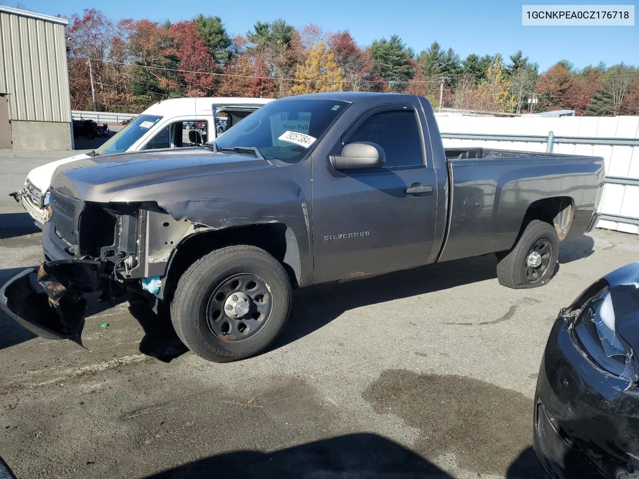 2012 Chevrolet Silverado K1500 VIN: 1GCNKPEA0CZ176718 Lot: 79257384