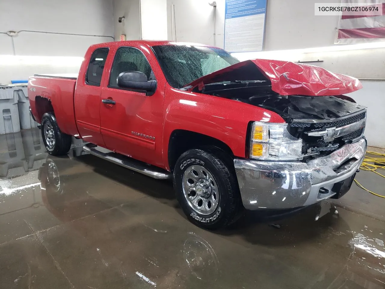 2012 Chevrolet Silverado K1500 Lt VIN: 1GCRKSE78CZ106974 Lot: 79266864