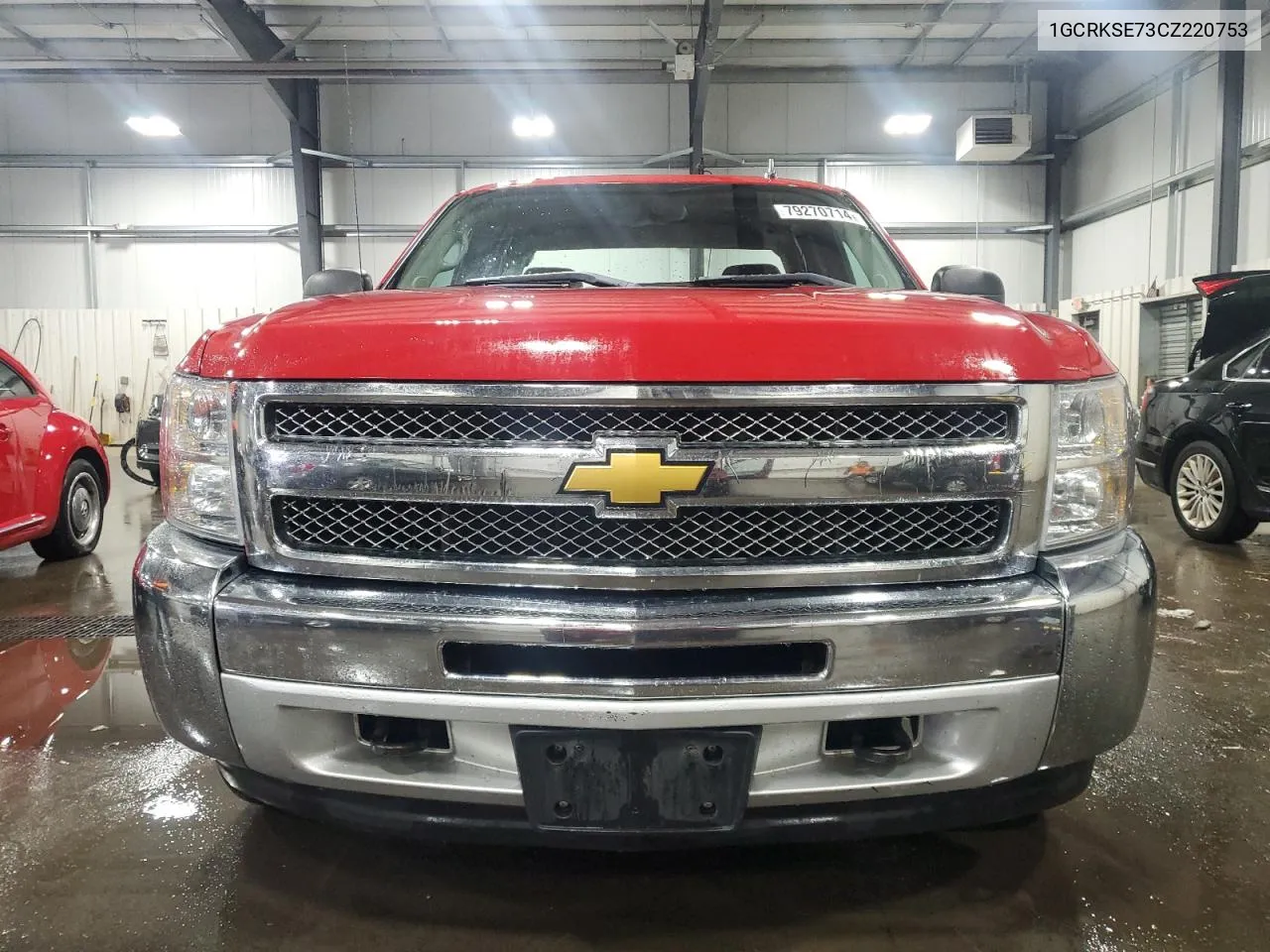 2012 Chevrolet Silverado K1500 Lt VIN: 1GCRKSE73CZ220753 Lot: 79270714