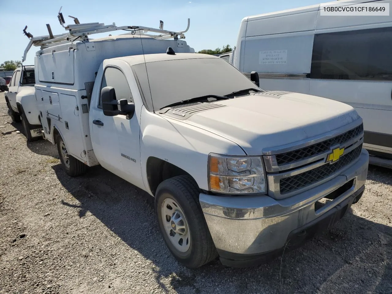 2012 Chevrolet Silverado C2500 Heavy Duty VIN: 1GB0CVCG1CF186649 Lot: 79313424