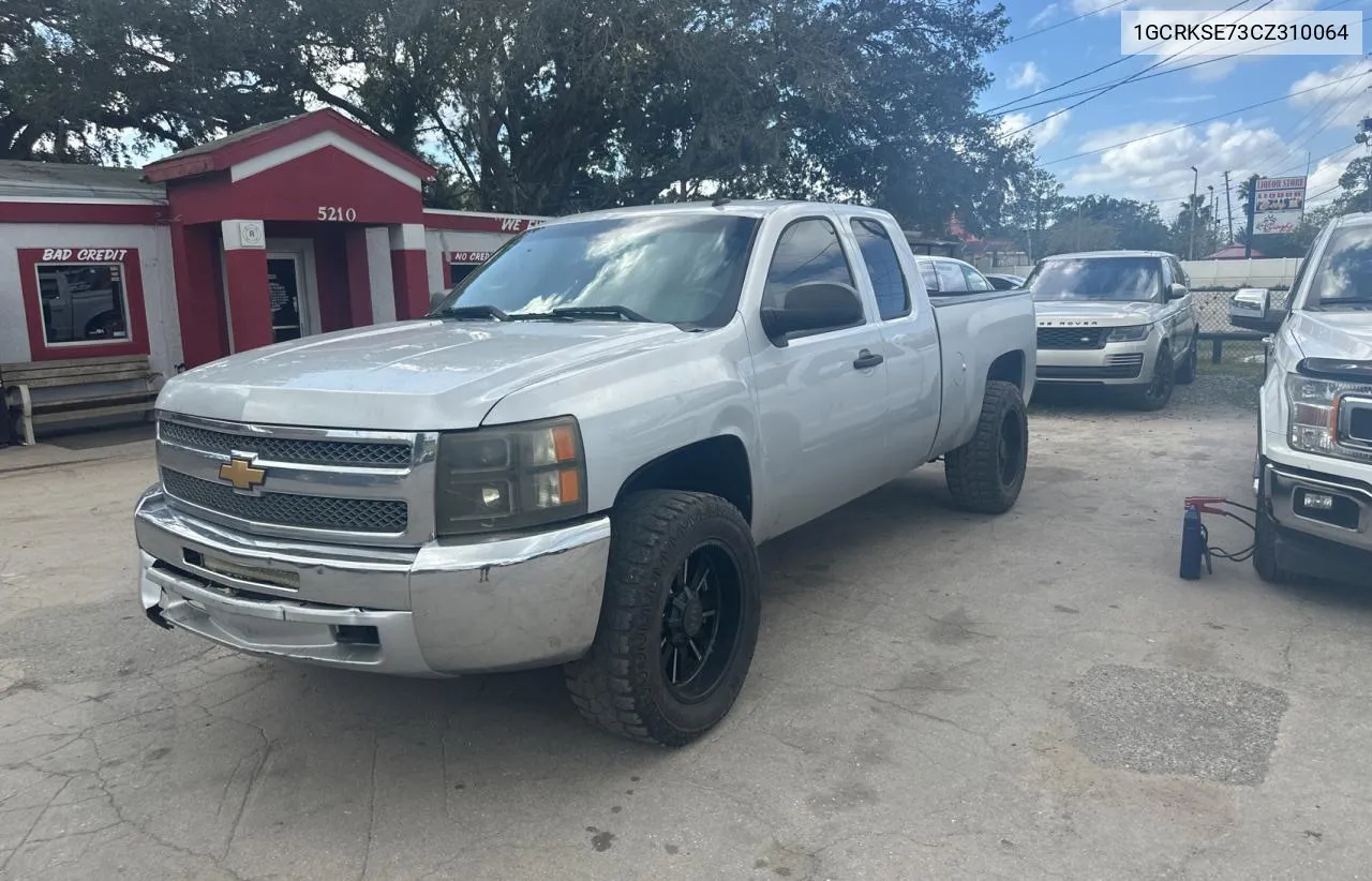 2012 Chevrolet Silverado K1500 Lt VIN: 1GCRKSE73CZ310064 Lot: 79471814