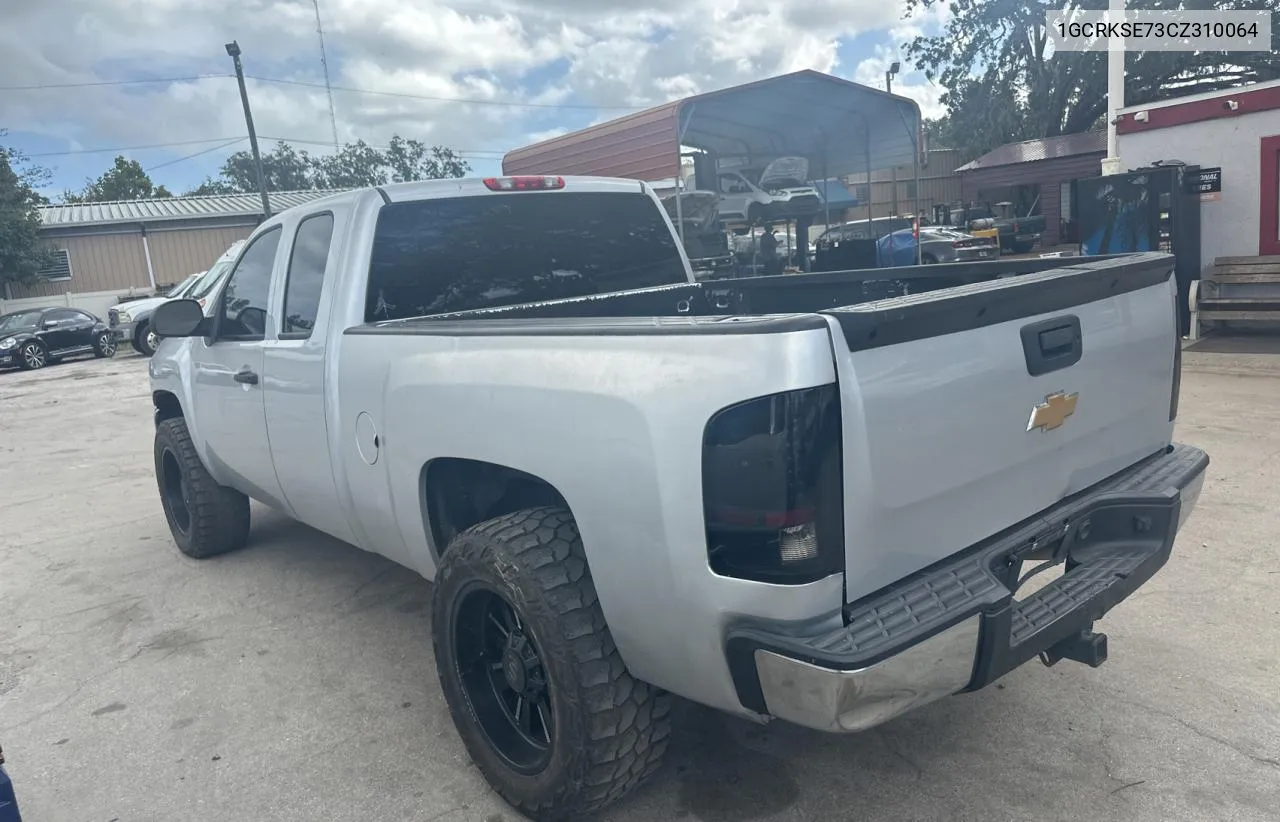 2012 Chevrolet Silverado K1500 Lt VIN: 1GCRKSE73CZ310064 Lot: 79471814