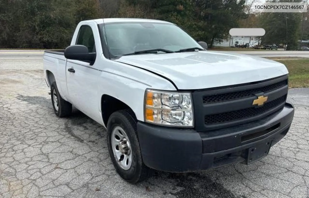 2012 Chevrolet Silverado C1500 VIN: 1GCNCPEX7CZ146567 Lot: 79666104