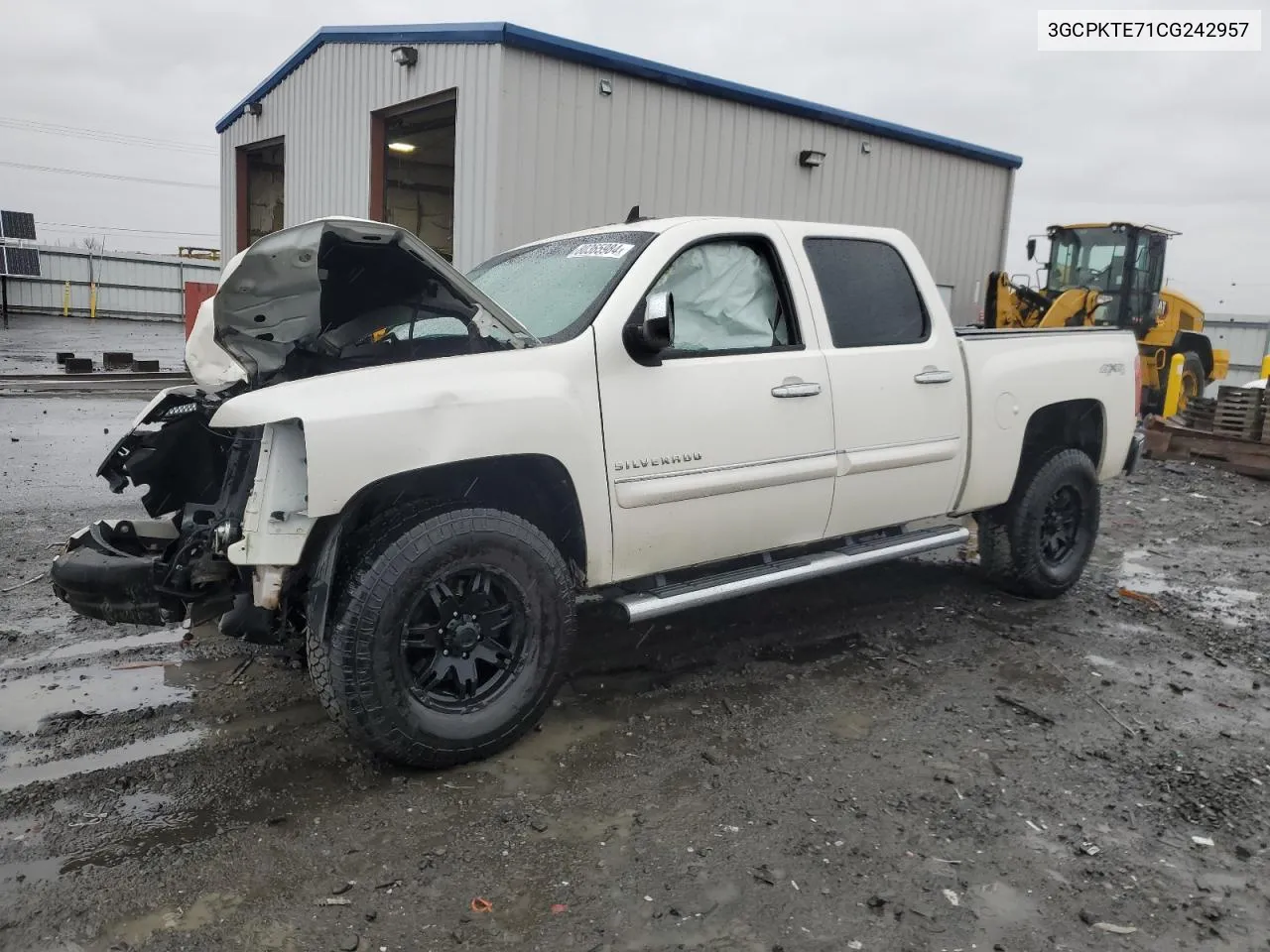 2012 Chevrolet Silverado K1500 Ltz VIN: 3GCPKTE71CG242957 Lot: 80365984