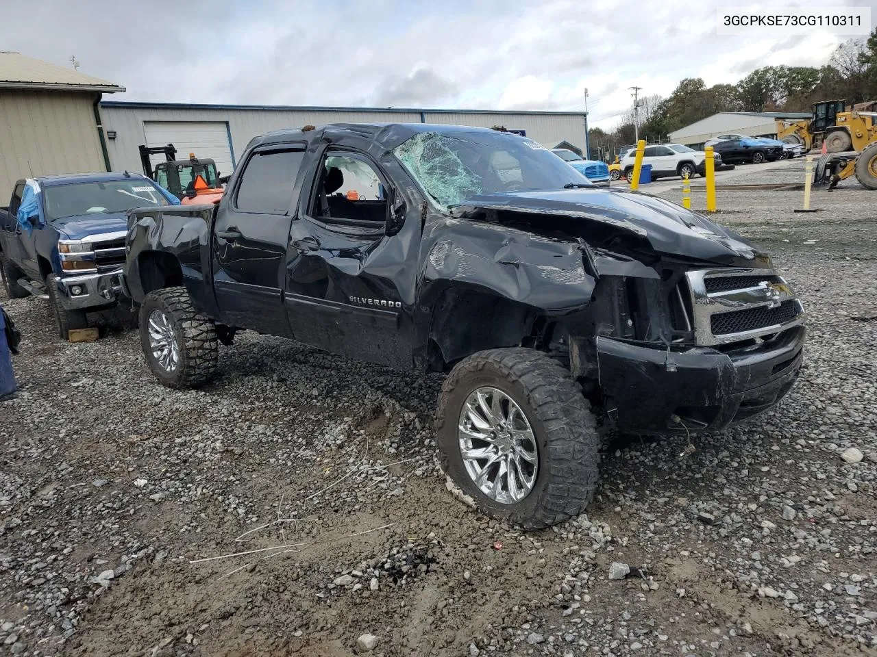 2012 Chevrolet Silverado K1500 Lt VIN: 3GCPKSE73CG110311 Lot: 80556864