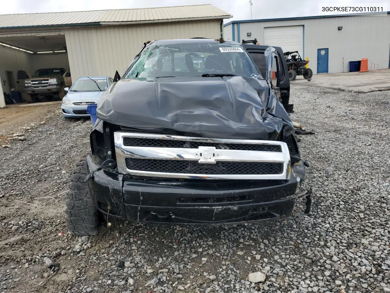 2012 Chevrolet Silverado K1500 Lt VIN: 3GCPKSE73CG110311 Lot: 80556864