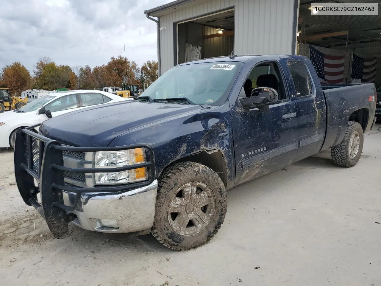 2012 Chevrolet Silverado K1500 Lt VIN: 1GCRKSE79CZ162468 Lot: 80653684