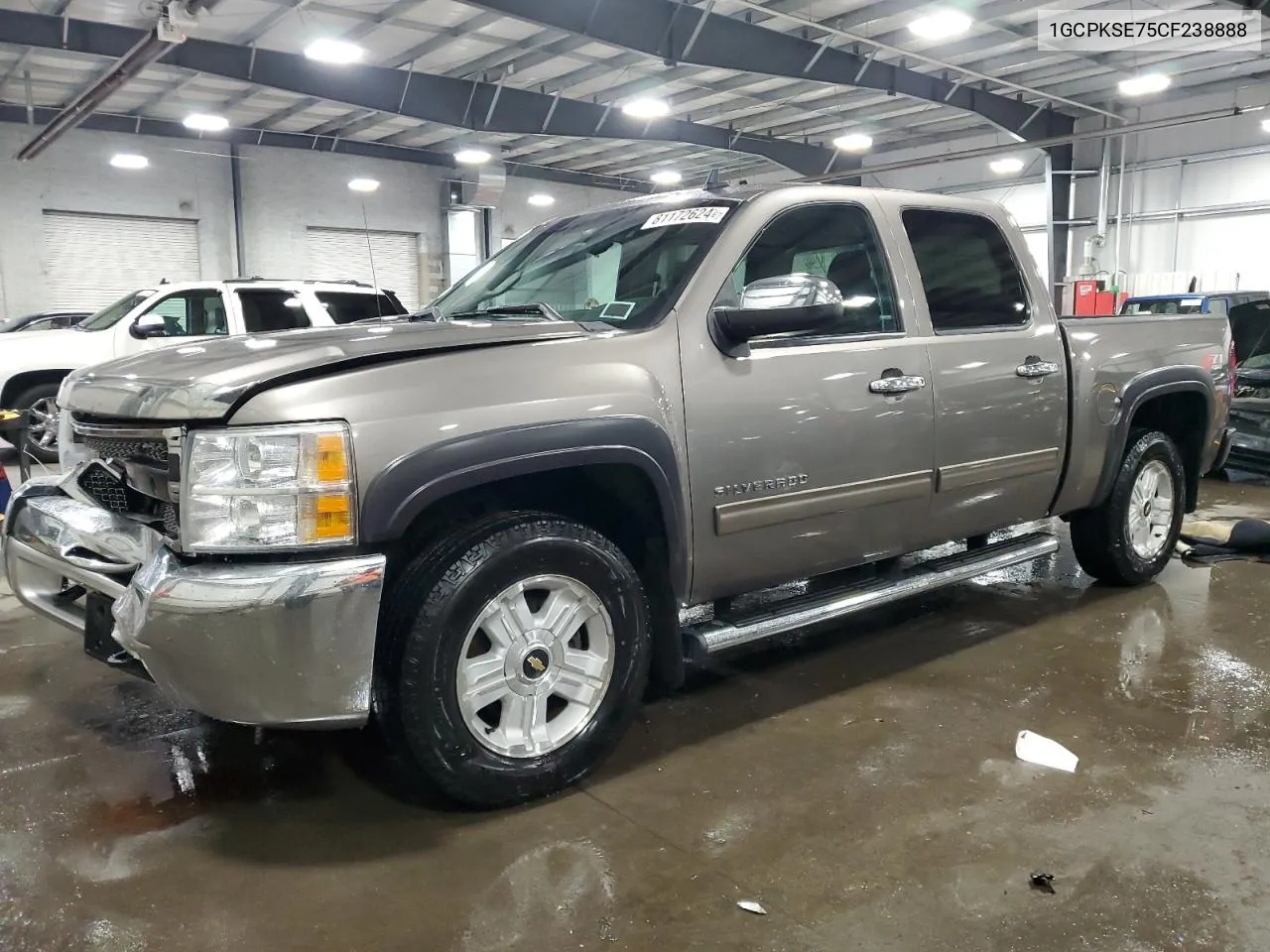 2012 Chevrolet Silverado K1500 Lt VIN: 1GCPKSE75CF238888 Lot: 81172624