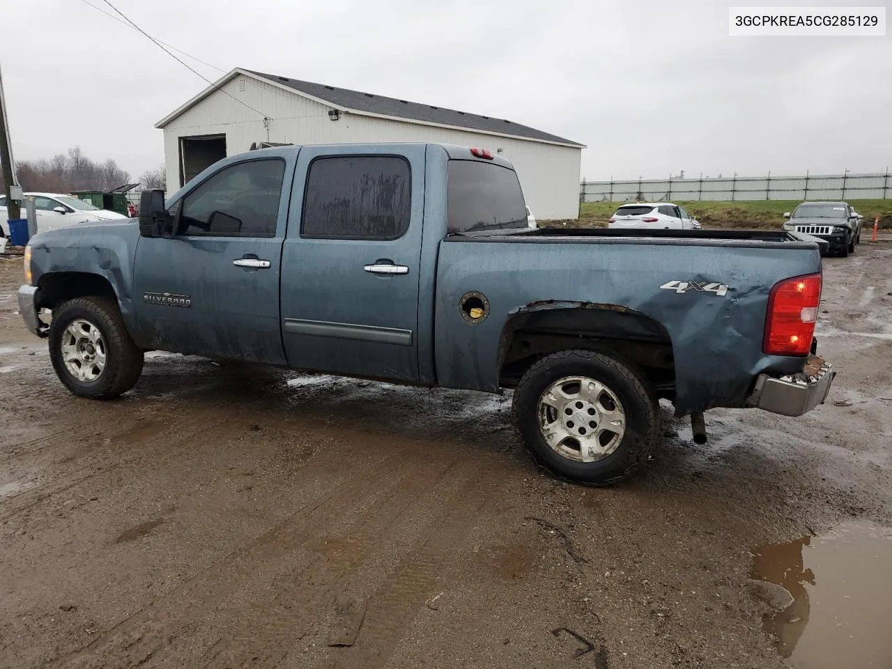 2012 Chevrolet Silverado K1500 Ls VIN: 3GCPKREA5CG285129 Lot: 81507674