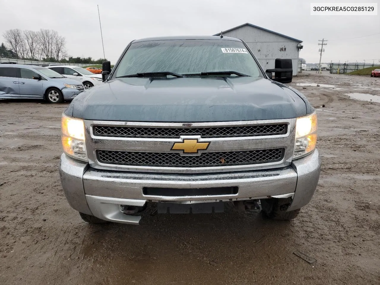 2012 Chevrolet Silverado K1500 Ls VIN: 3GCPKREA5CG285129 Lot: 81507674