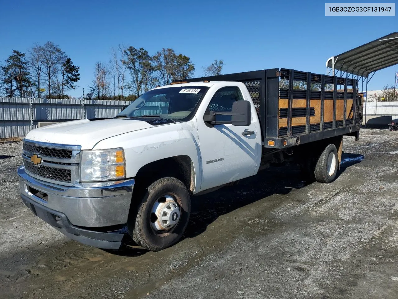 2012 Chevrolet Silverado C3500 VIN: 1GB3CZCG3CF131947 Lot: 81567664