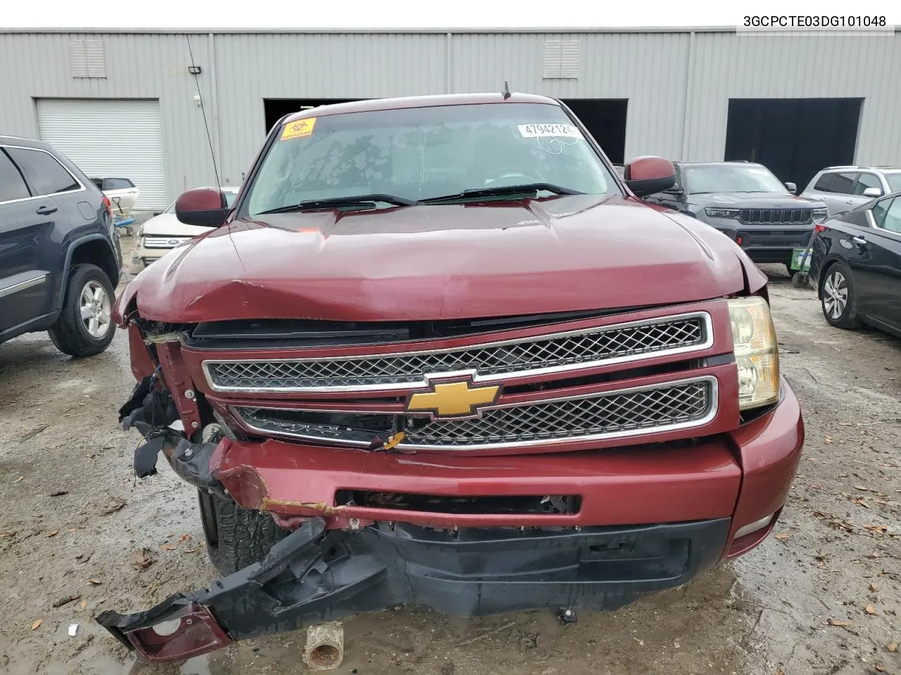 2013 Chevrolet Silverado C1500 Ltz VIN: 3GCPCTE03DG101048 Lot: 47942124