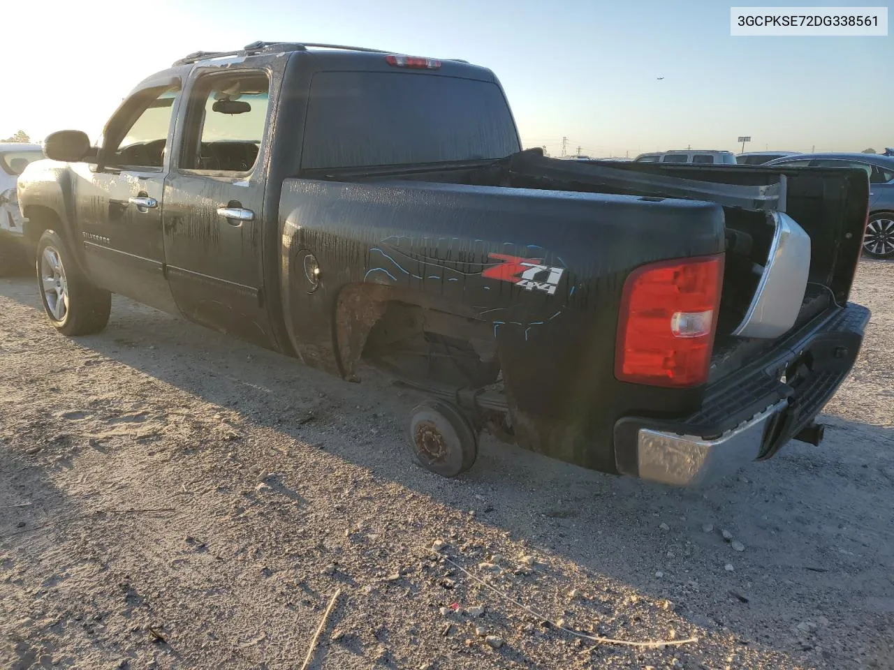 2013 Chevrolet Silverado K1500 Lt VIN: 3GCPKSE72DG338561 Lot: 48074274