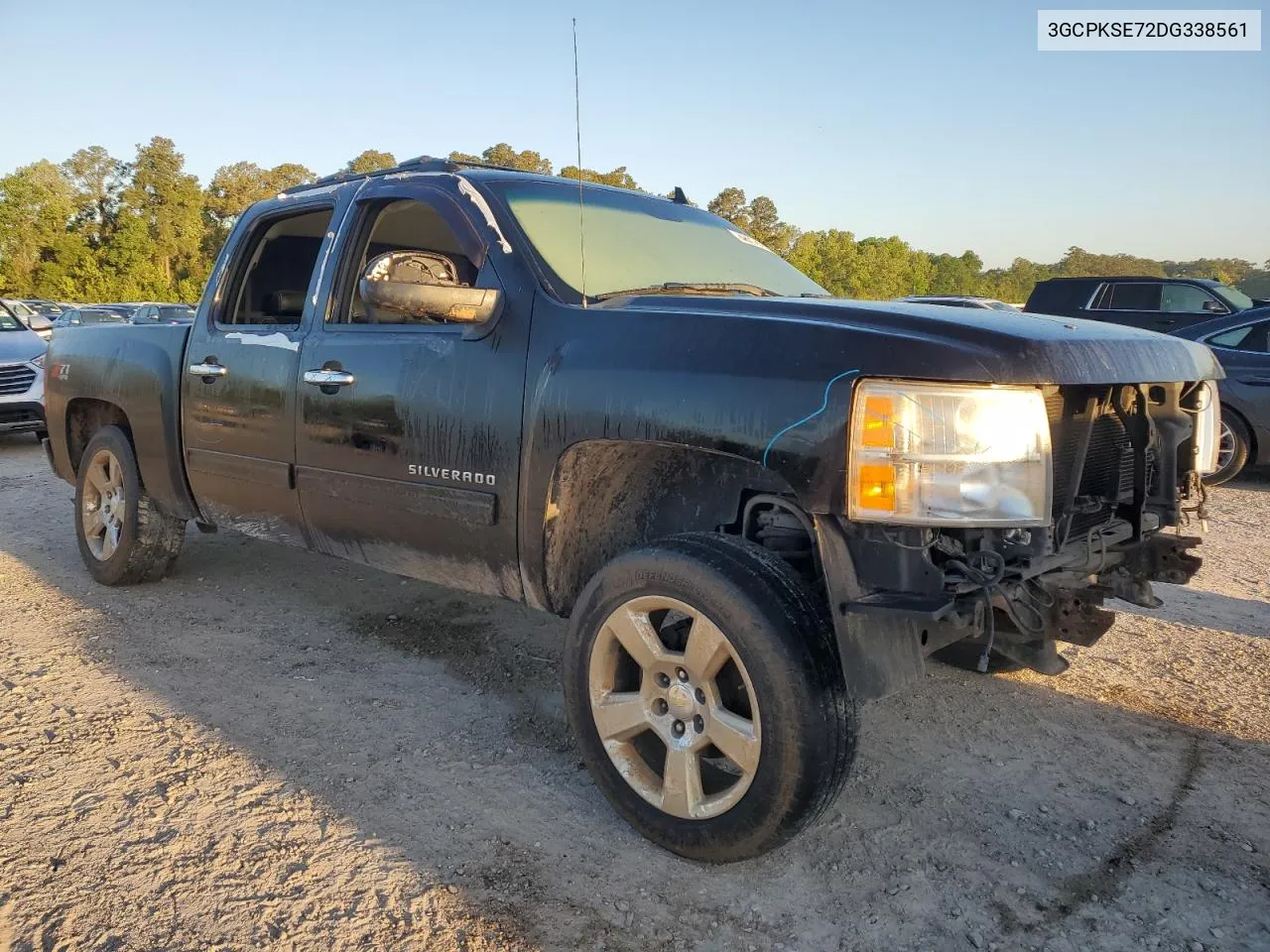 2013 Chevrolet Silverado K1500 Lt VIN: 3GCPKSE72DG338561 Lot: 48074274