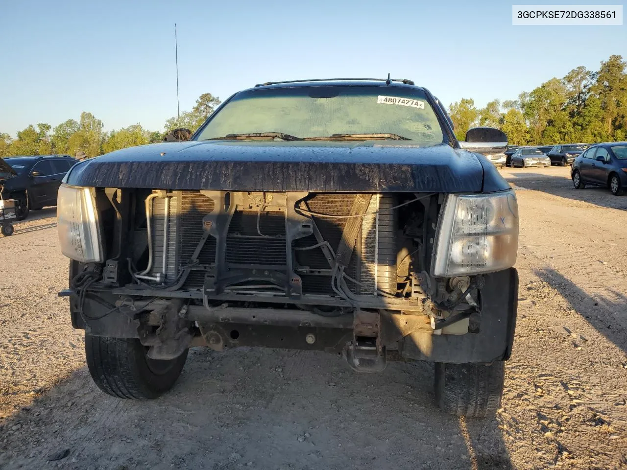 2013 Chevrolet Silverado K1500 Lt VIN: 3GCPKSE72DG338561 Lot: 48074274