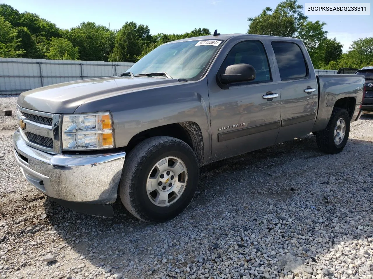 2013 Chevrolet Silverado K1500 Lt VIN: 3GCPKSEA8DG233311 Lot: 52188094