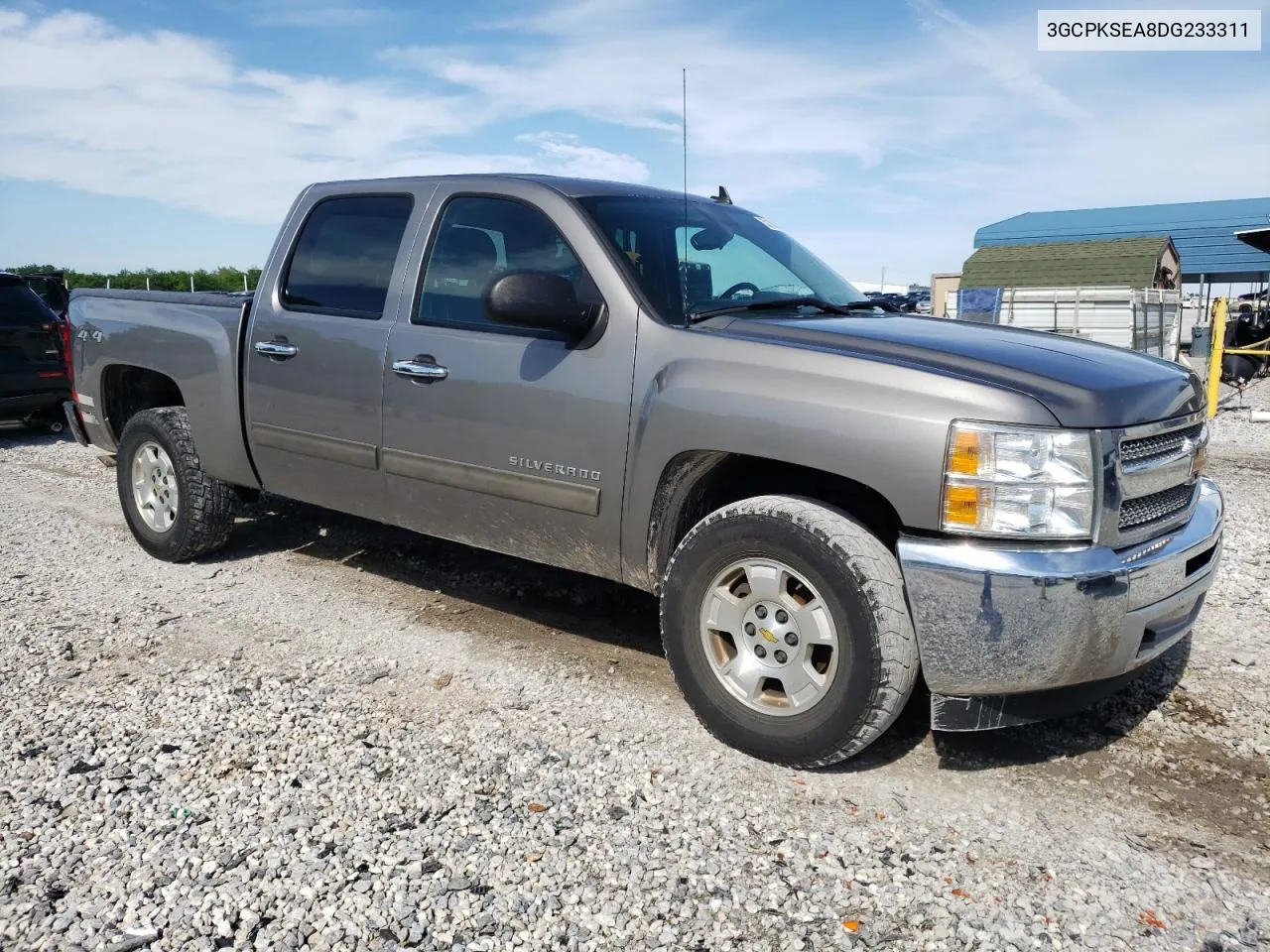 2013 Chevrolet Silverado K1500 Lt VIN: 3GCPKSEA8DG233311 Lot: 52188094