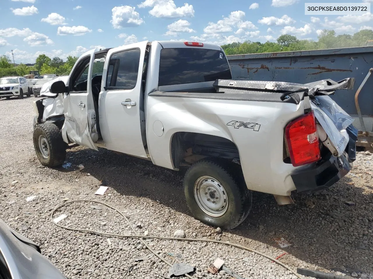 3GCPKSEA8DG139722 2013 Chevrolet Silverado K1500 Lt