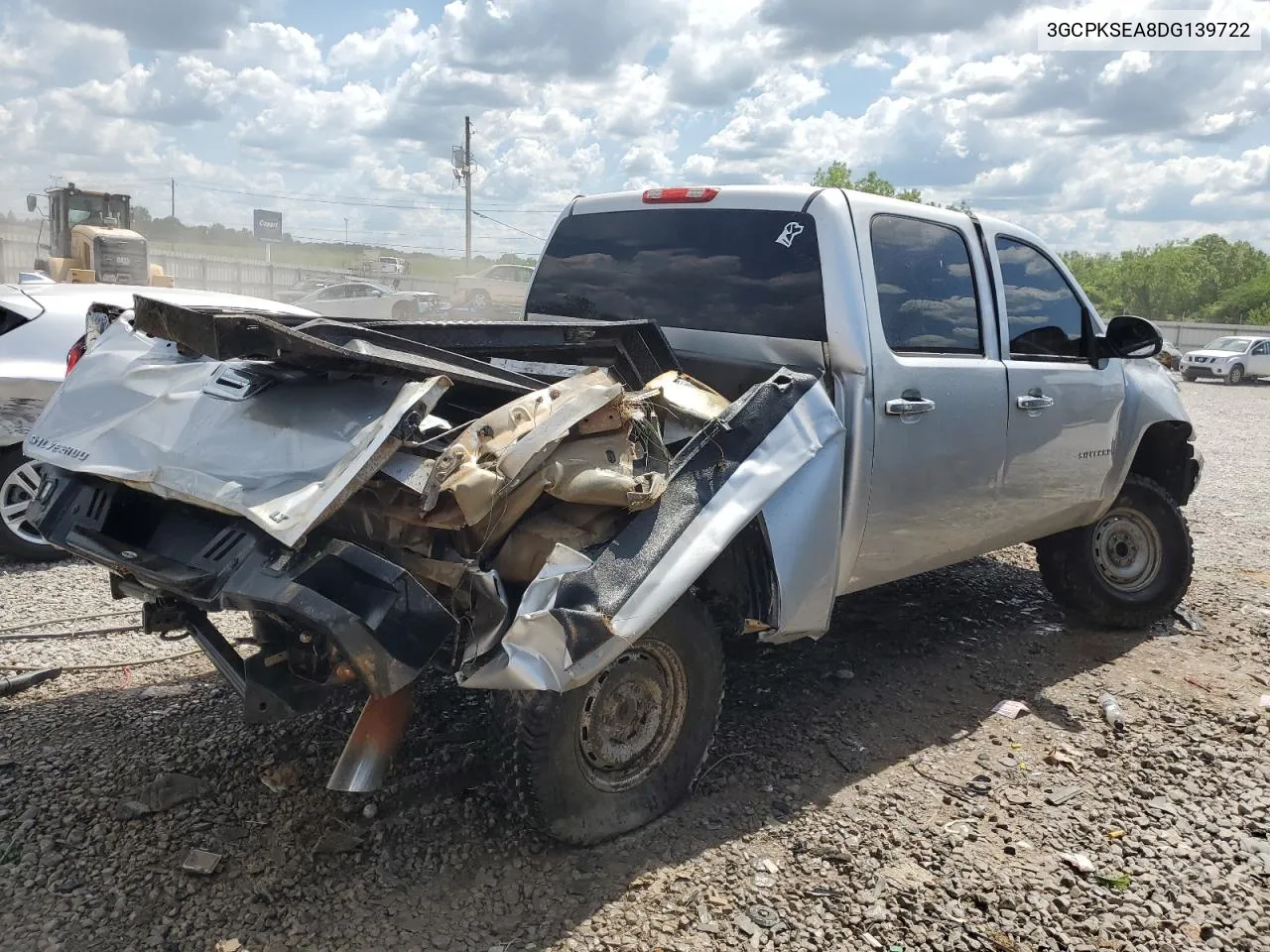 3GCPKSEA8DG139722 2013 Chevrolet Silverado K1500 Lt