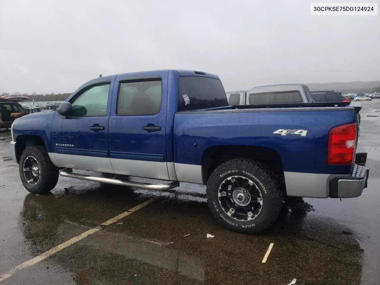 2013 Chevrolet Silverado K1500 Lt VIN: 3GCPKSE75DG124924 Lot: 53726014