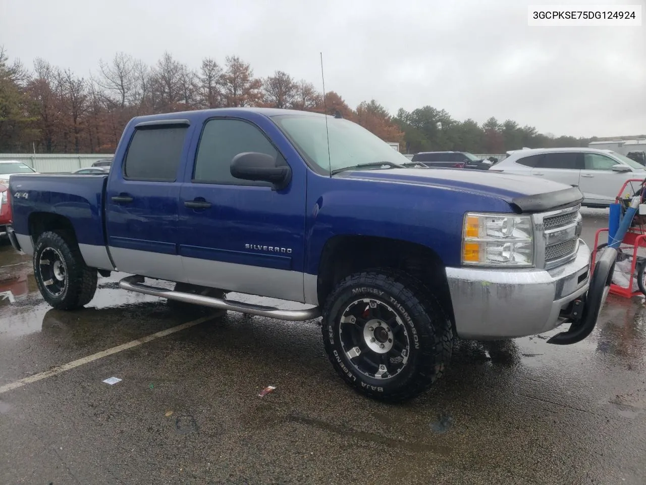 2013 Chevrolet Silverado K1500 Lt VIN: 3GCPKSE75DG124924 Lot: 53726014