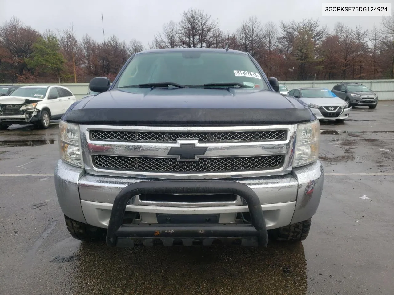 2013 Chevrolet Silverado K1500 Lt VIN: 3GCPKSE75DG124924 Lot: 53726014