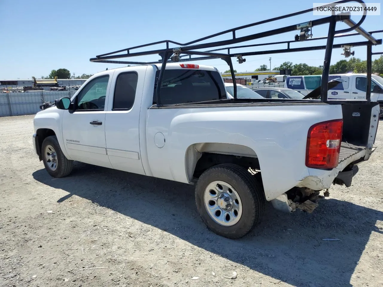 2013 Chevrolet Silverado C1500 Lt VIN: 1GCRCSEA7DZ314449 Lot: 58296824