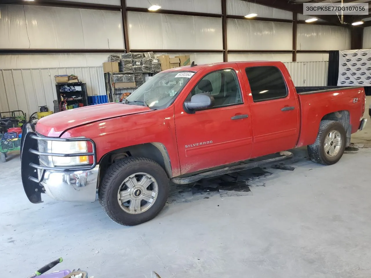 2013 Chevrolet Silverado K1500 Lt VIN: 3GCPKSE77DG107056 Lot: 59395564