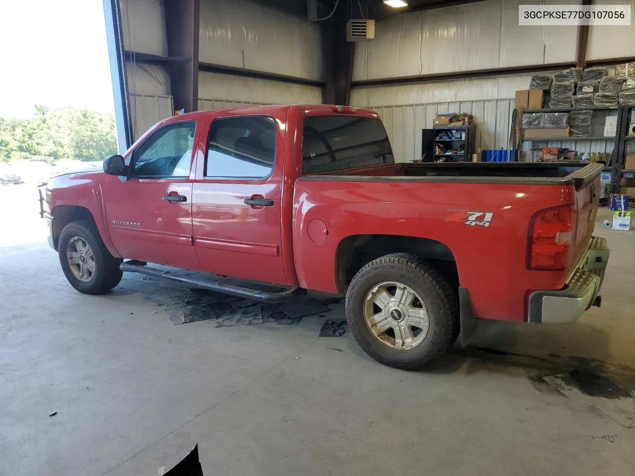 2013 Chevrolet Silverado K1500 Lt VIN: 3GCPKSE77DG107056 Lot: 59395564