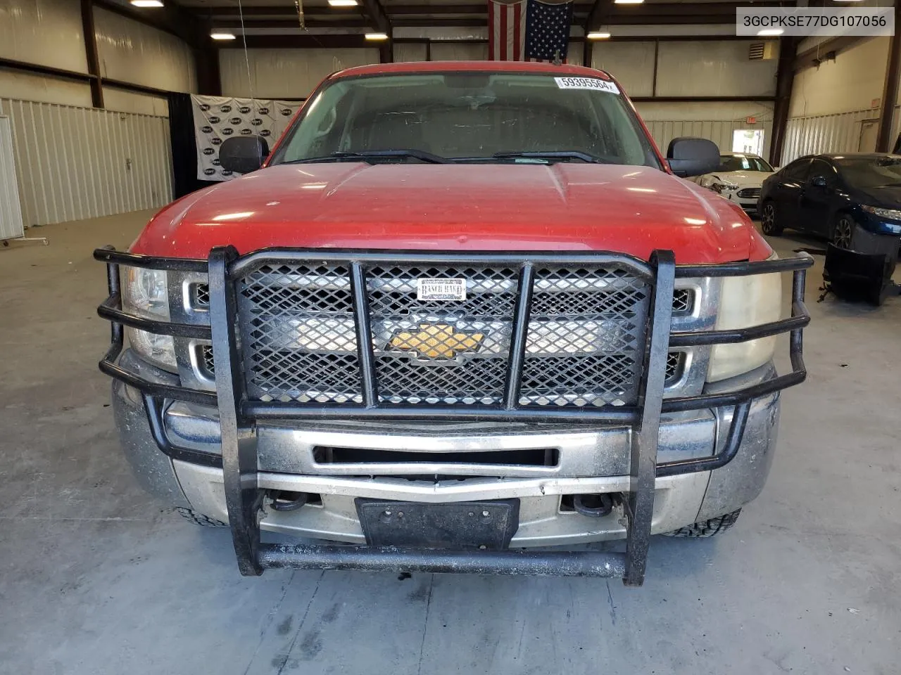 2013 Chevrolet Silverado K1500 Lt VIN: 3GCPKSE77DG107056 Lot: 59395564